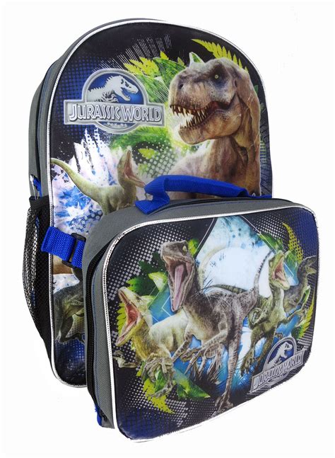 jurassic park steel lunch box|jurassic world dominion backpack.